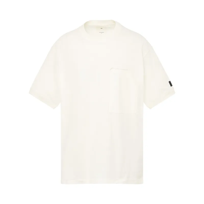 Workwear Short Sleeve T-Shirt in Off White sold by MARAIS