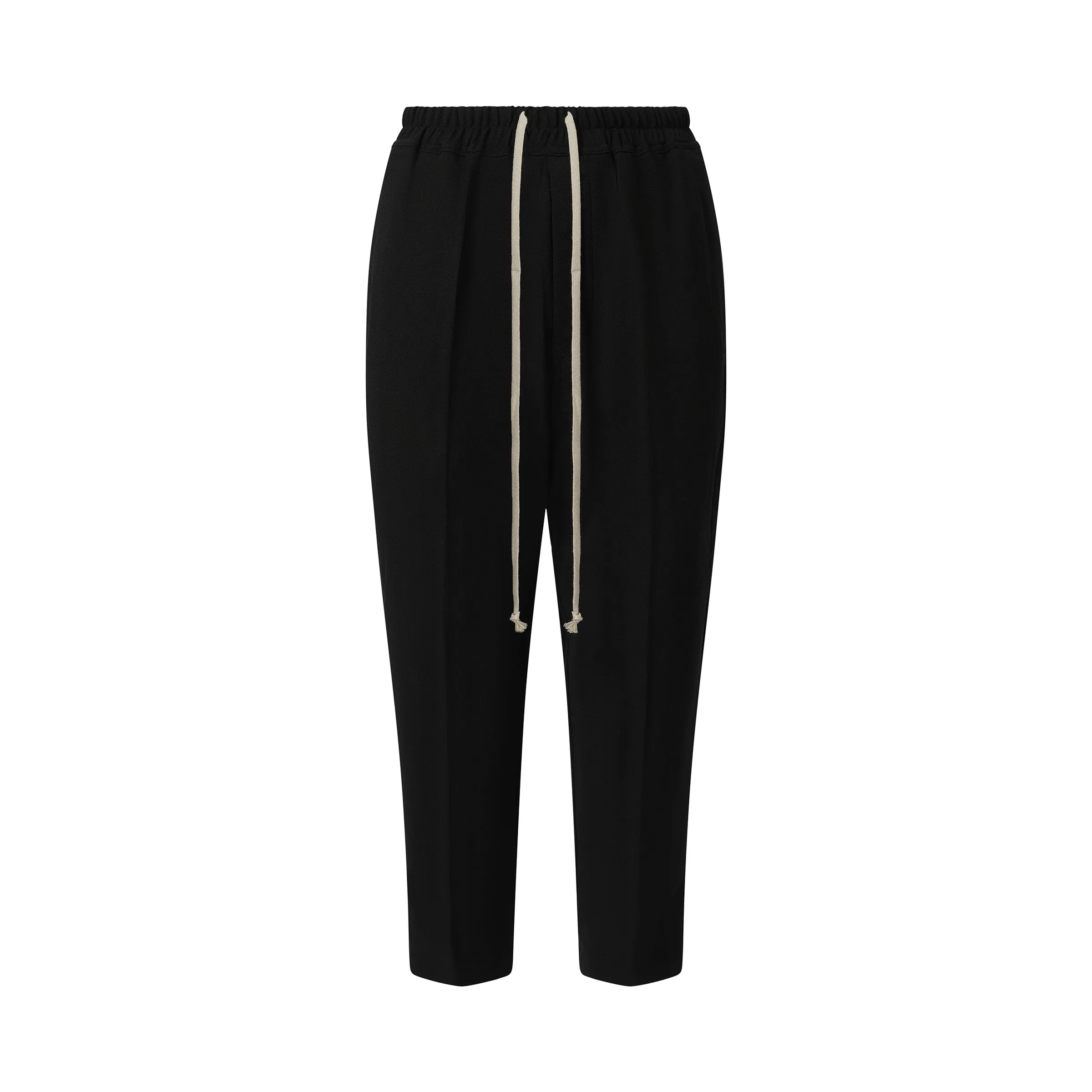 Wool Cropped Drawstring Astaires Pants in Black sold by MARAIS product image thumbnail 2