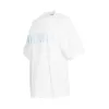 Big Logo Boxy T-Shirt in White sold by MARAIS