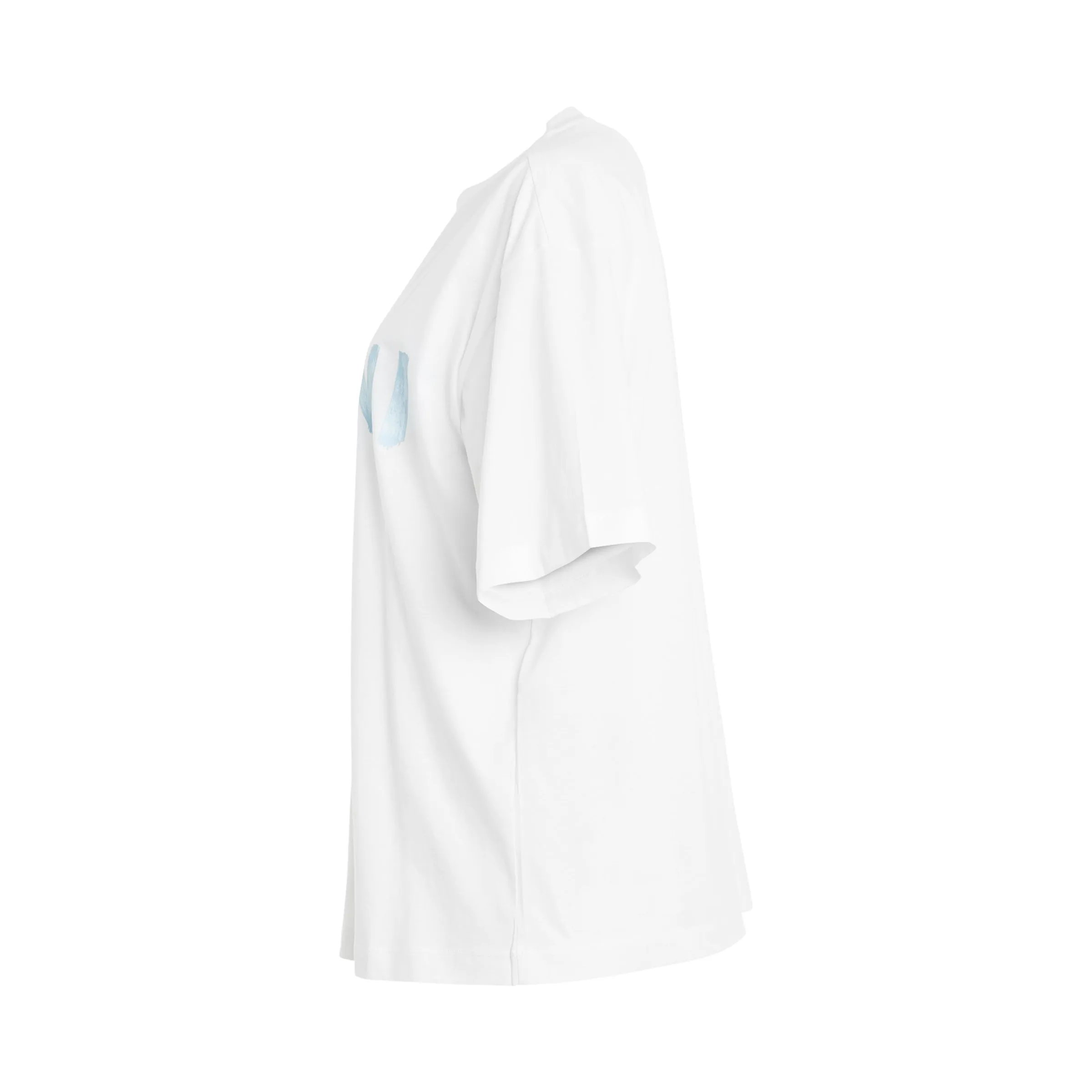 Big Logo Boxy T-Shirt in White sold by MARAIS product image thumbnail 3