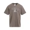 Snow in Paris T-Shirt in Grey sold by MARAIS