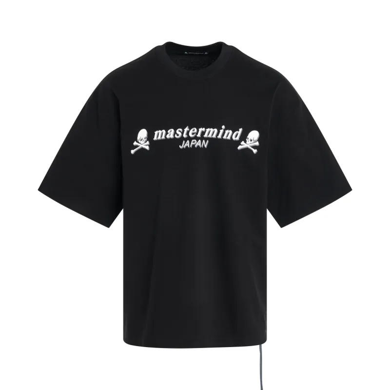 3D Skull Boxy Fit T-Shirt in Black sold by MARAIS