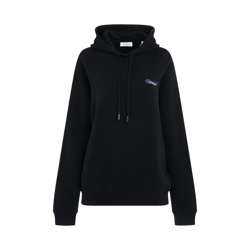Amiri Angel Hoodie in Black | Parallel