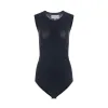 Sleeveless Bodysuit in Black sold by MARAIS