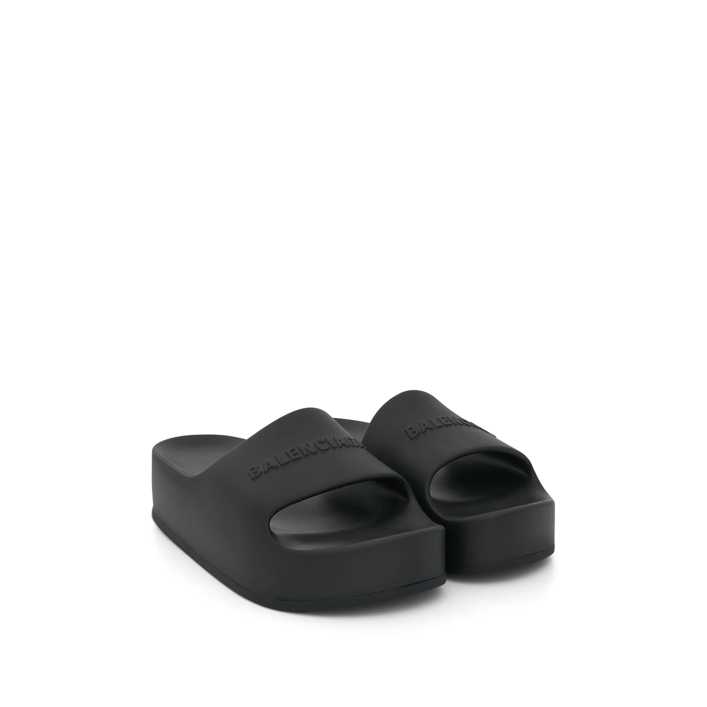 Chunky Slide Sandal in Black sold by MARAIS product image thumbnail 2