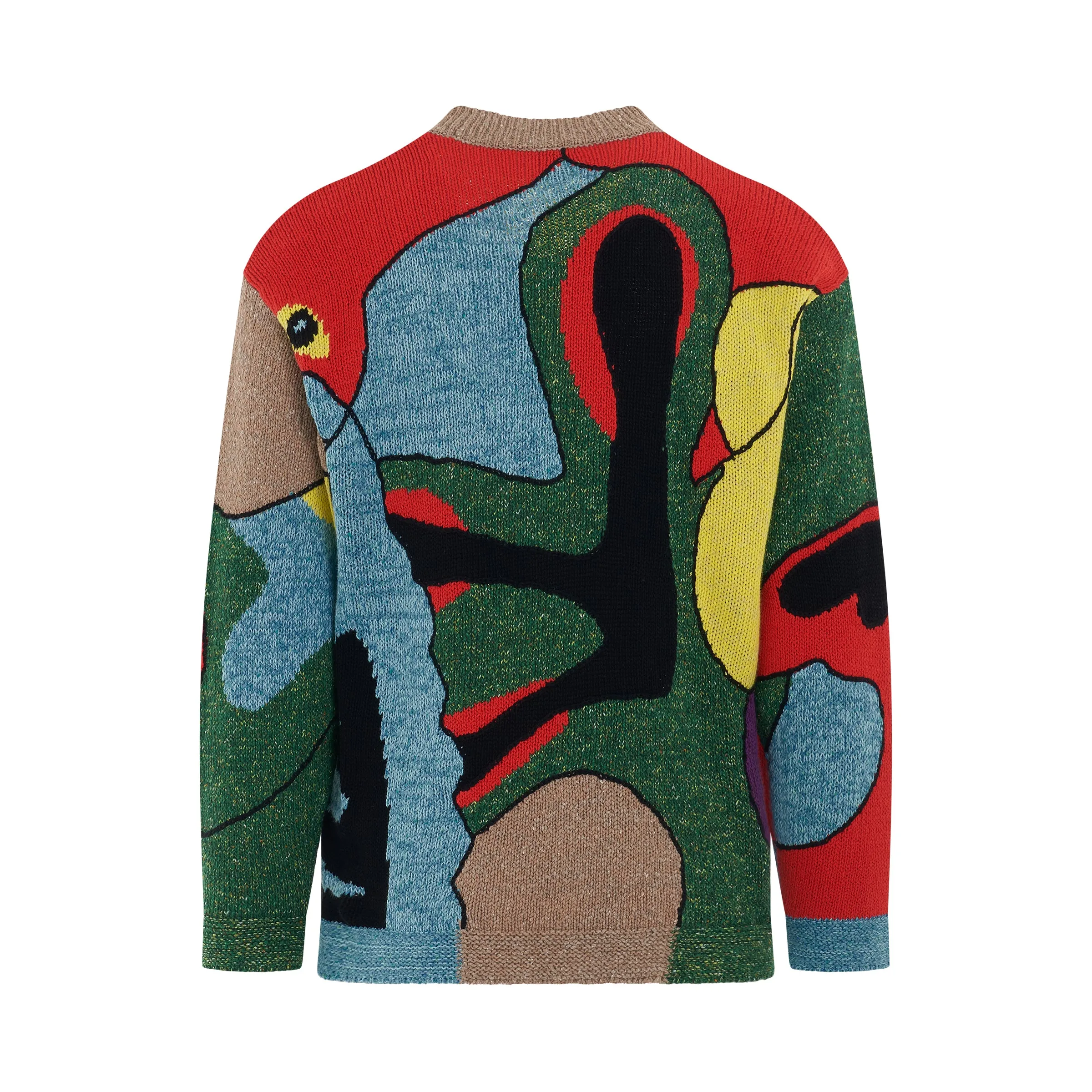 Knit Jumper in Purple sold by MARAIS product image thumbnail 4