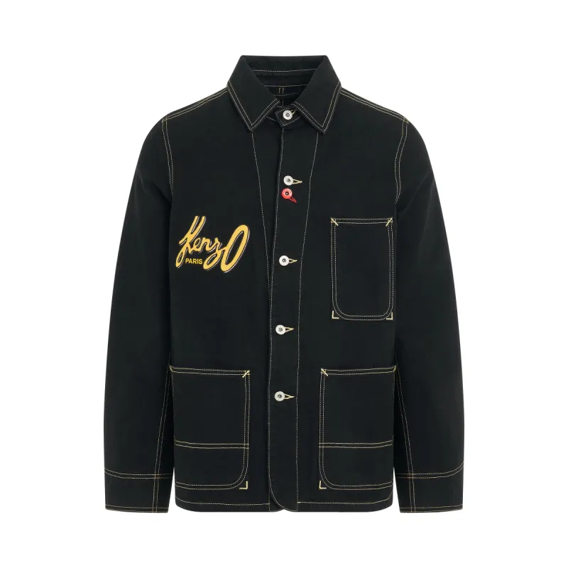 Archive Logo Workwear Jacket sold by MARAIS