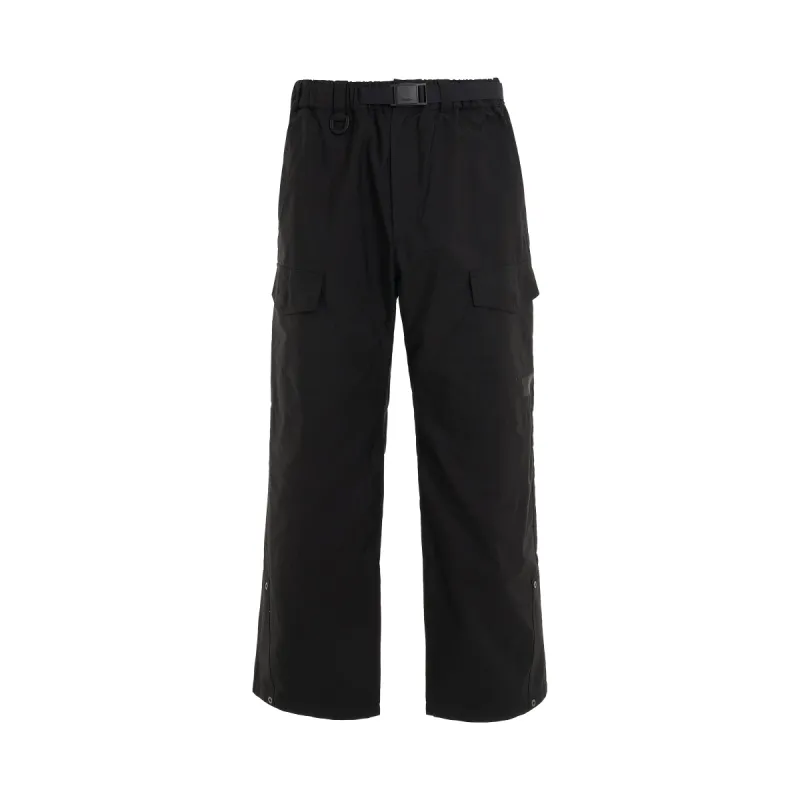Workwear Cargo Pants in Black sold by MARAIS