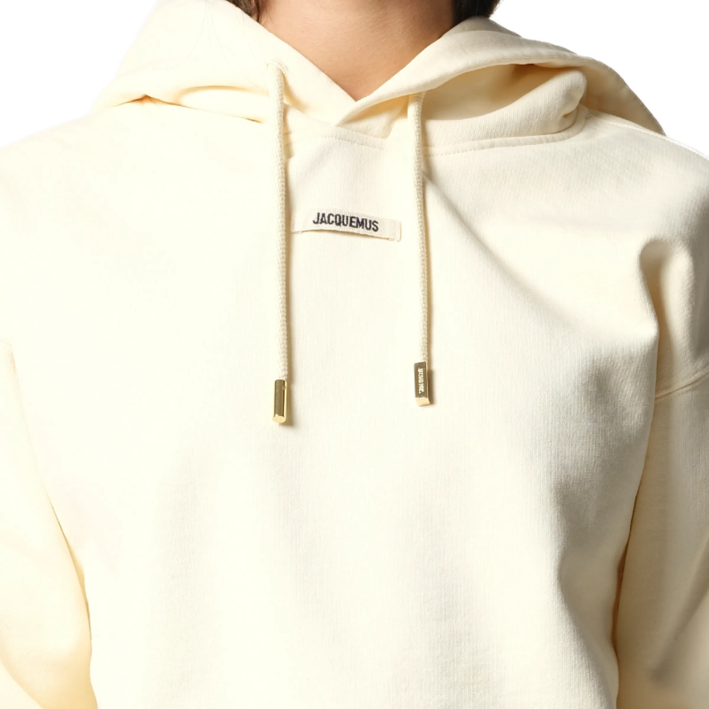 Le Hoodie Gros Grain in Light Beige sold by MARAIS product image thumbnail 3