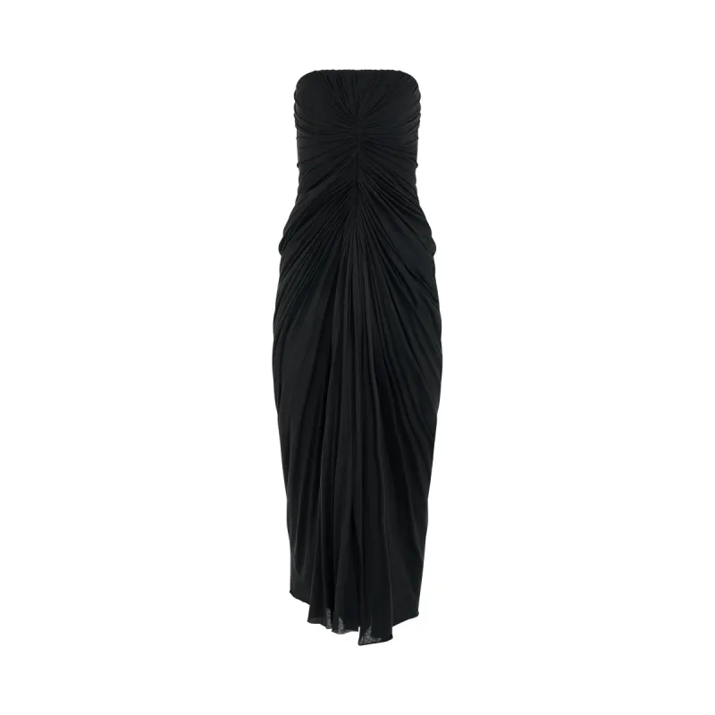 Radiance Bustier Dress in Black sold by MARAIS