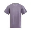 Cotton Jersey Logo T-Shirt in Washed Purple sold by MARAIS