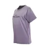 Cotton Jersey Logo T-Shirt in Washed Purple sold by MARAIS