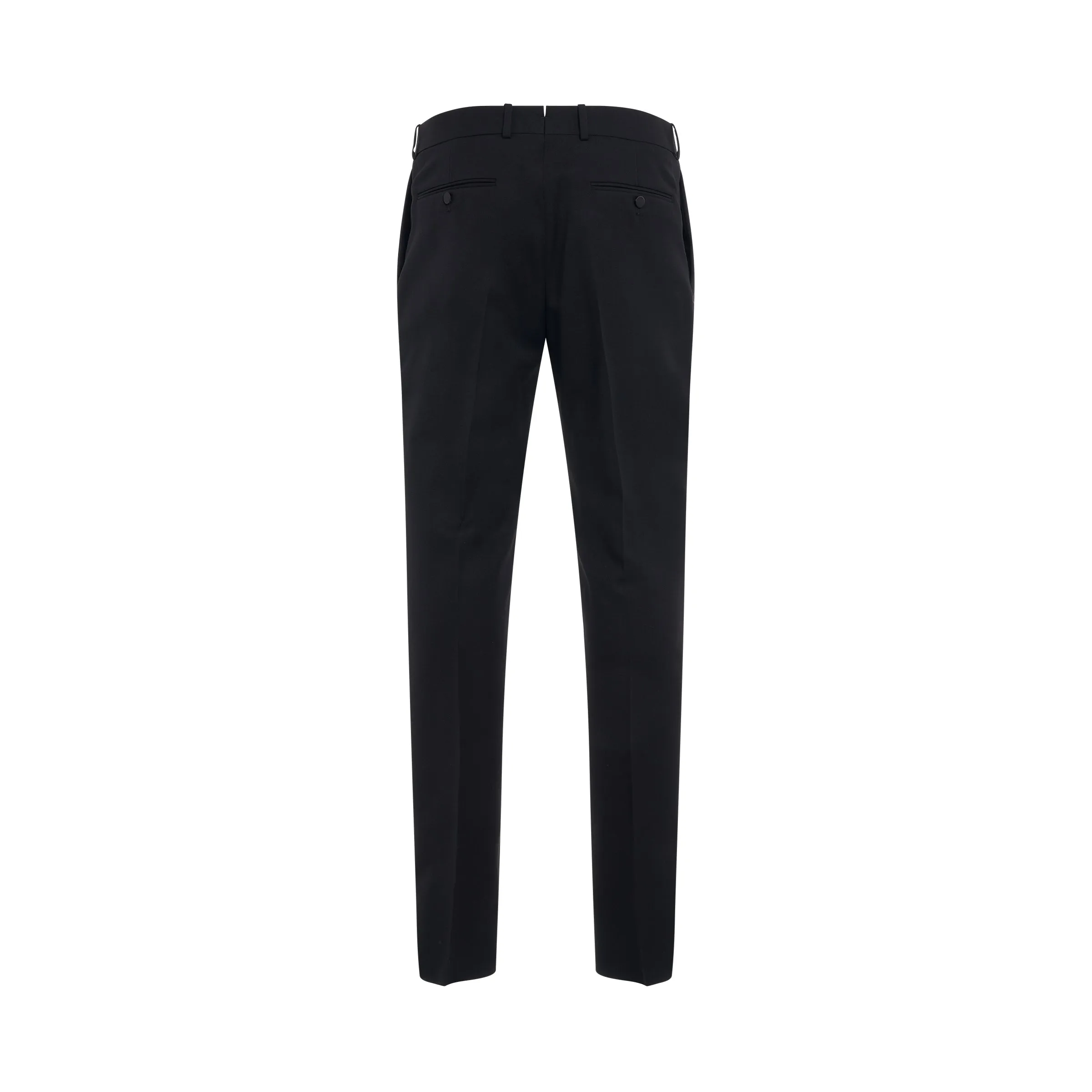 Evening Tuxedo Trousers in Black sold by MARAIS product image thumbnail 4