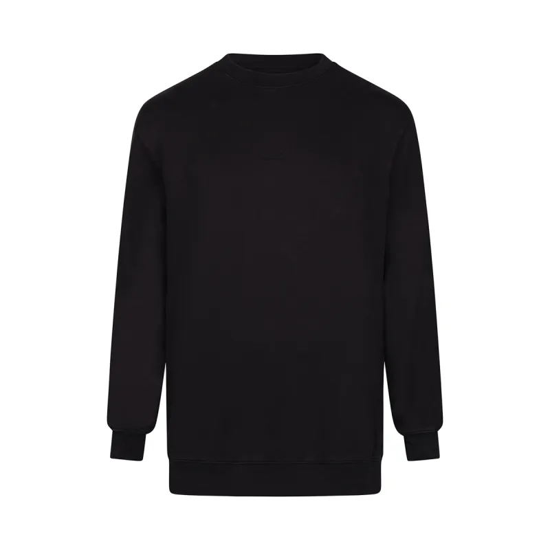 Men Essential Sweatshirt in Black sold by MARAIS
