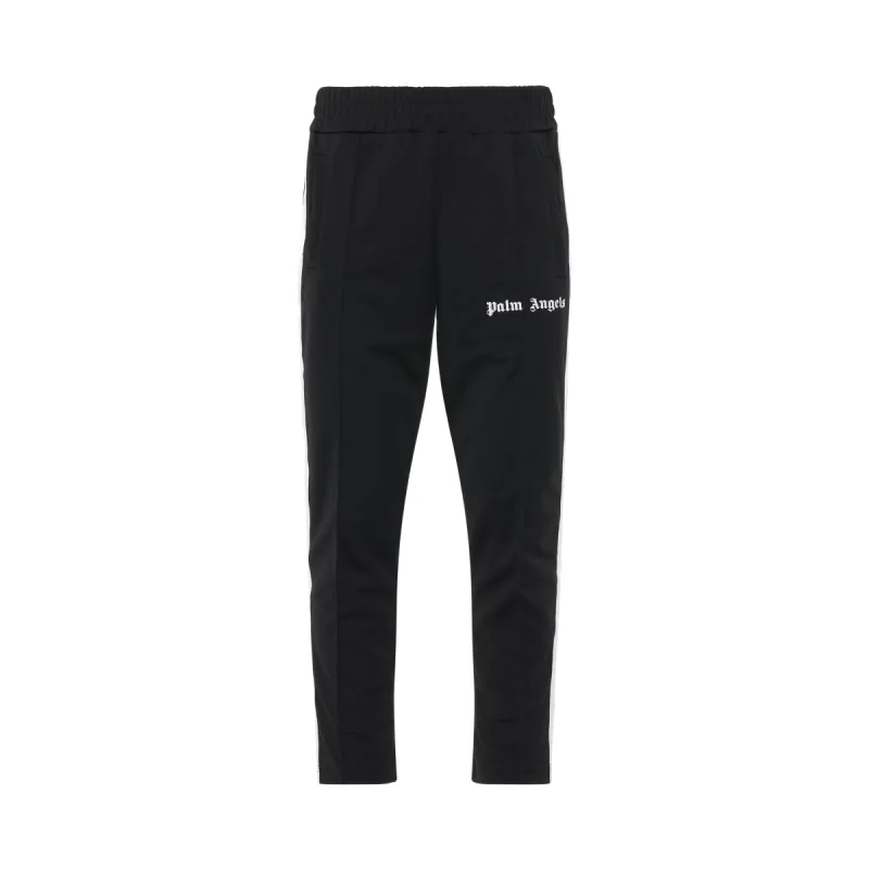 PA Slim Track Pants in Black/White sold by MARAIS