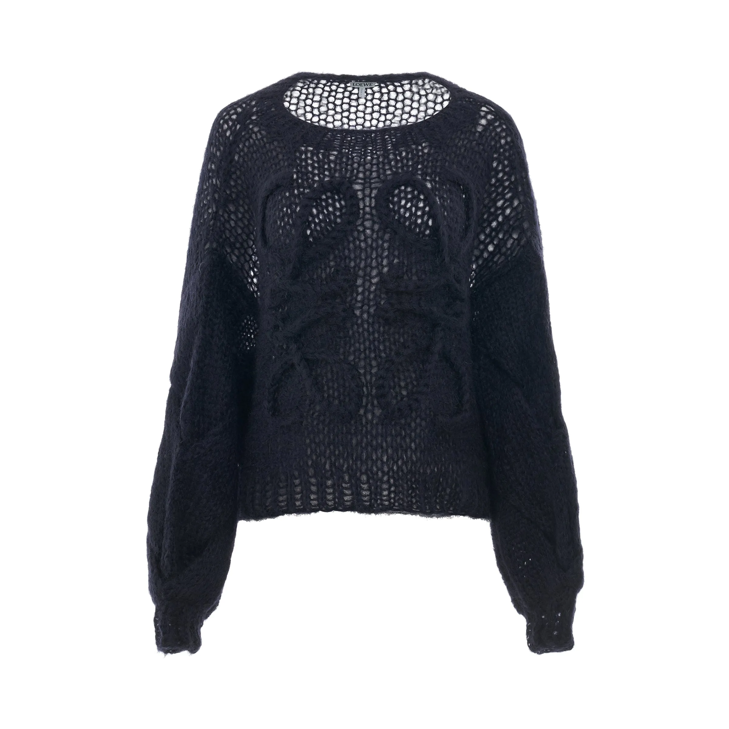 Anagram Mohair Sweater in Dark Navy sold by MARAIS