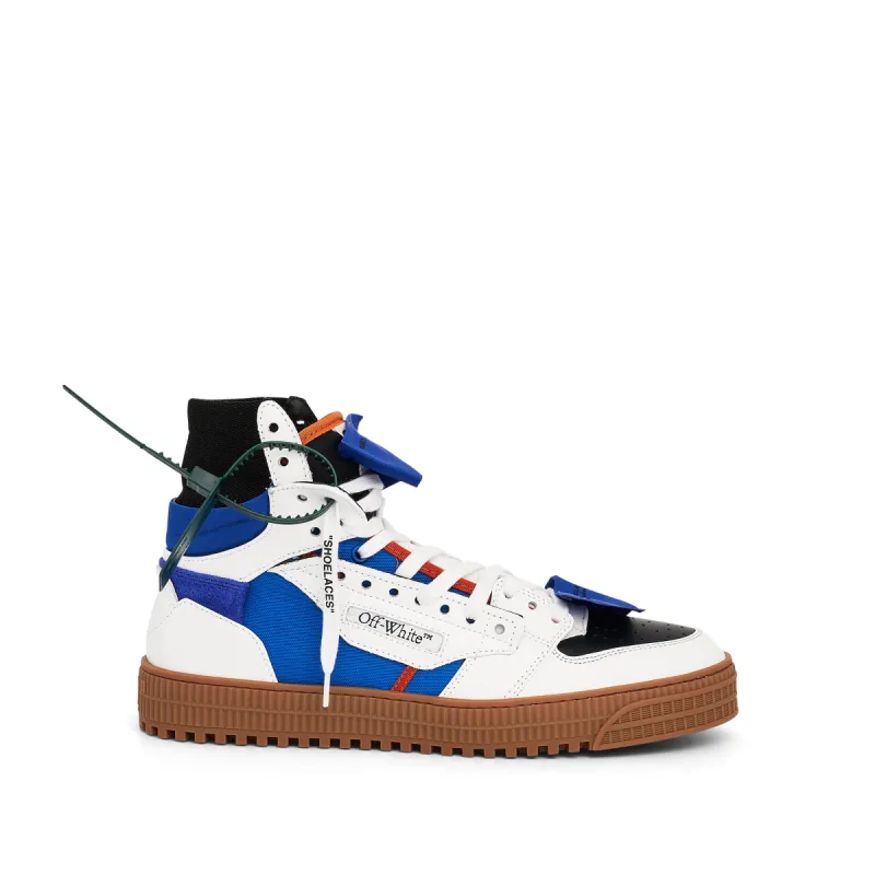 3.0 off Court Calf Leather Sneaker in Blue/White sold by MARAIS