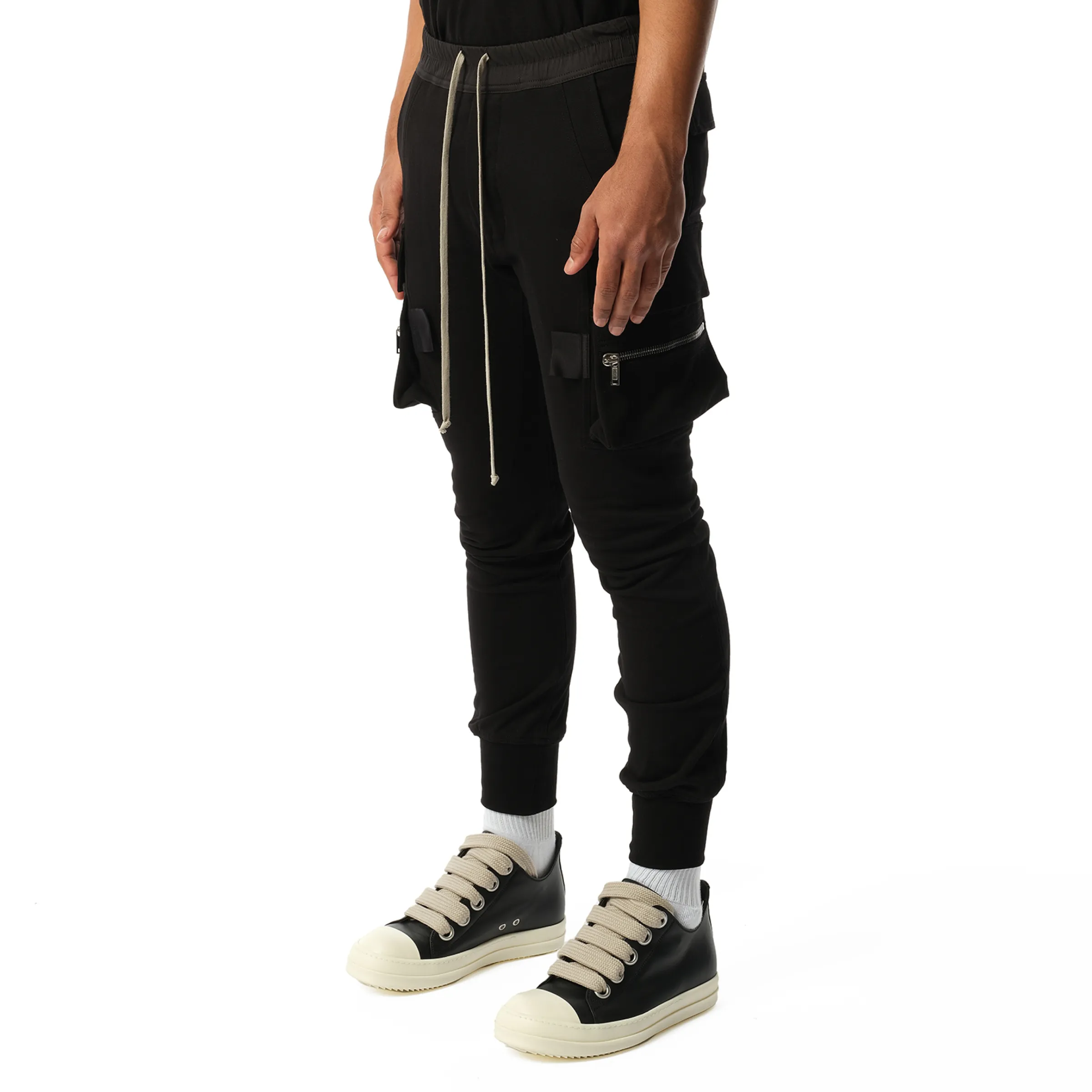 Cotton Mastodon Cargo Pants in Black sold by MARAIS product image thumbnail 5