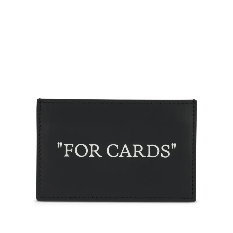 Quote Bookish Card Case in Black sold by MARAIS