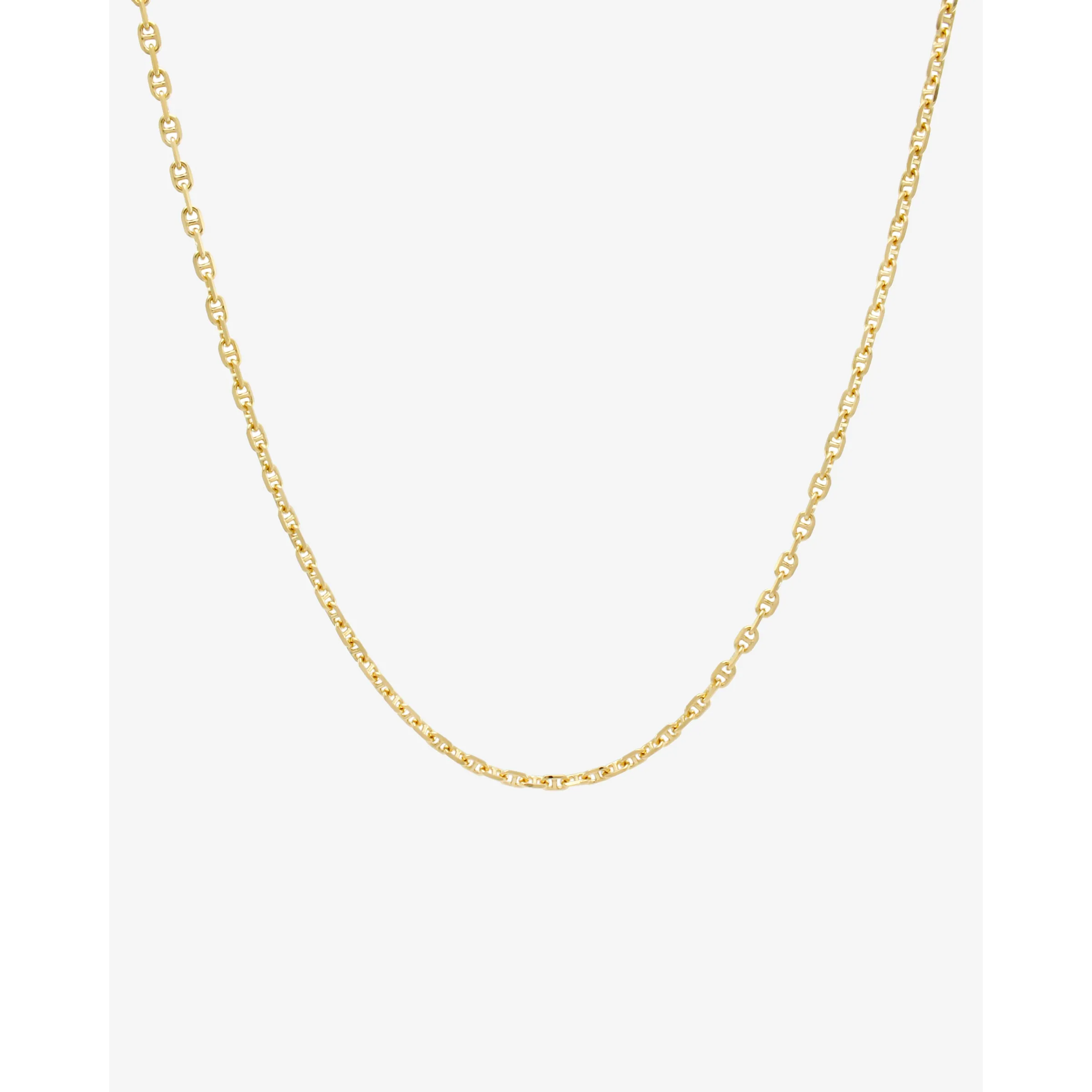 Chunky Anchor Long Chain Necklace in Gold sold by MARAIS