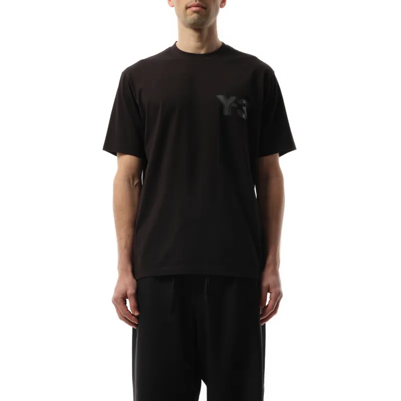 Faded Logo T-Shirt in Black sold by MARAIS