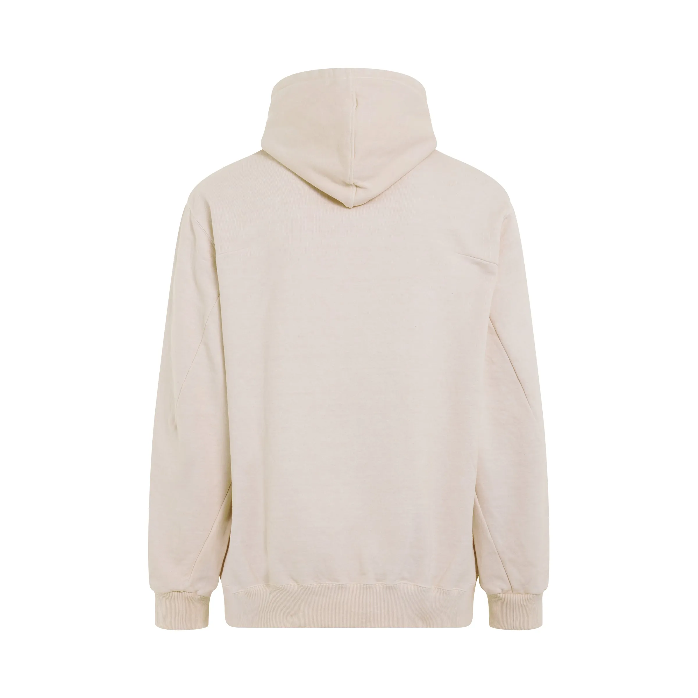 Rust Embroidery Hoodie in Ivory sold by MARAIS product image thumbnail 4