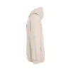 Rust Embroidery Hoodie in Ivory sold by MARAIS
