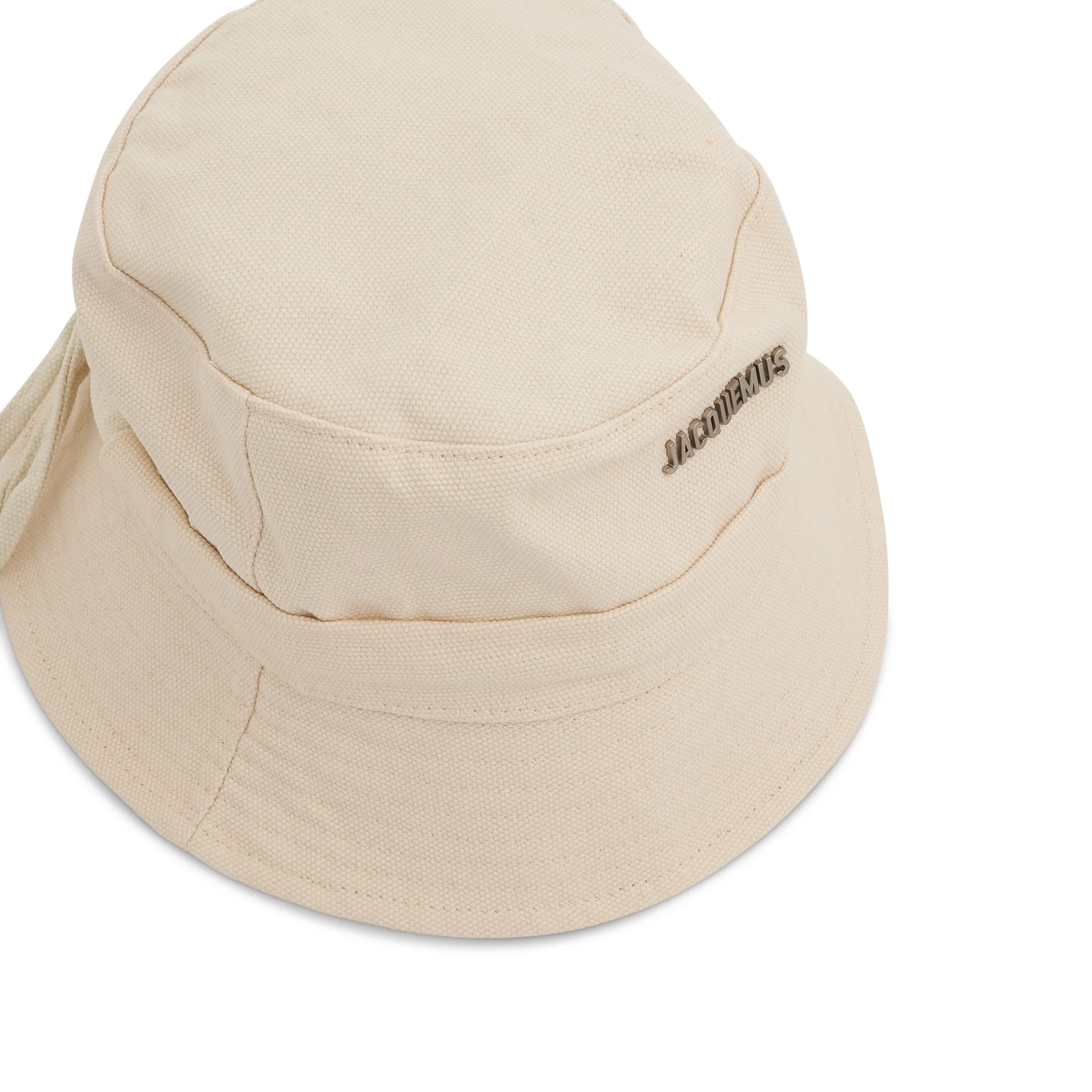 Gadjo Knotted Bucket Hat in Off White sold by MARAIS product image thumbnail 3