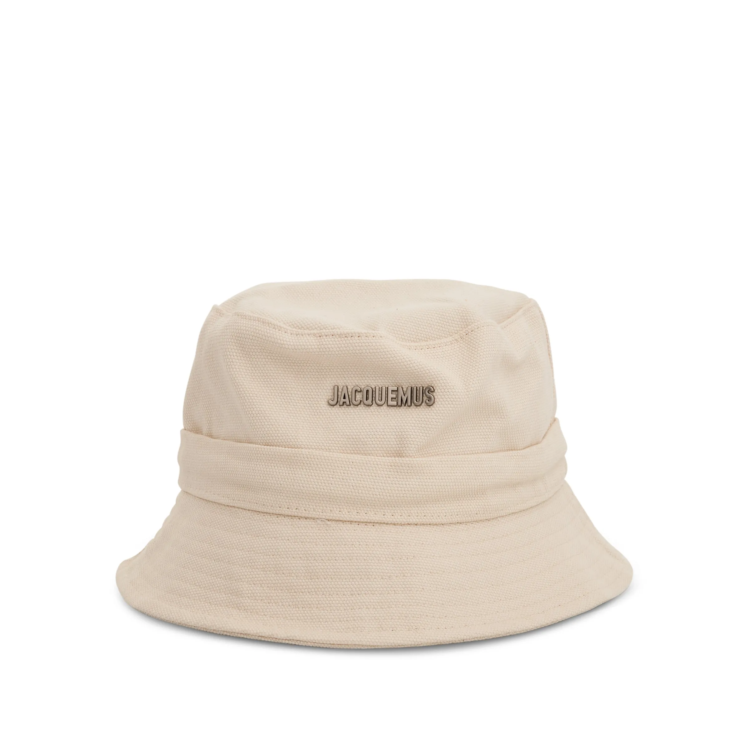 Gadjo Knotted Bucket Hat in Off White sold by MARAIS