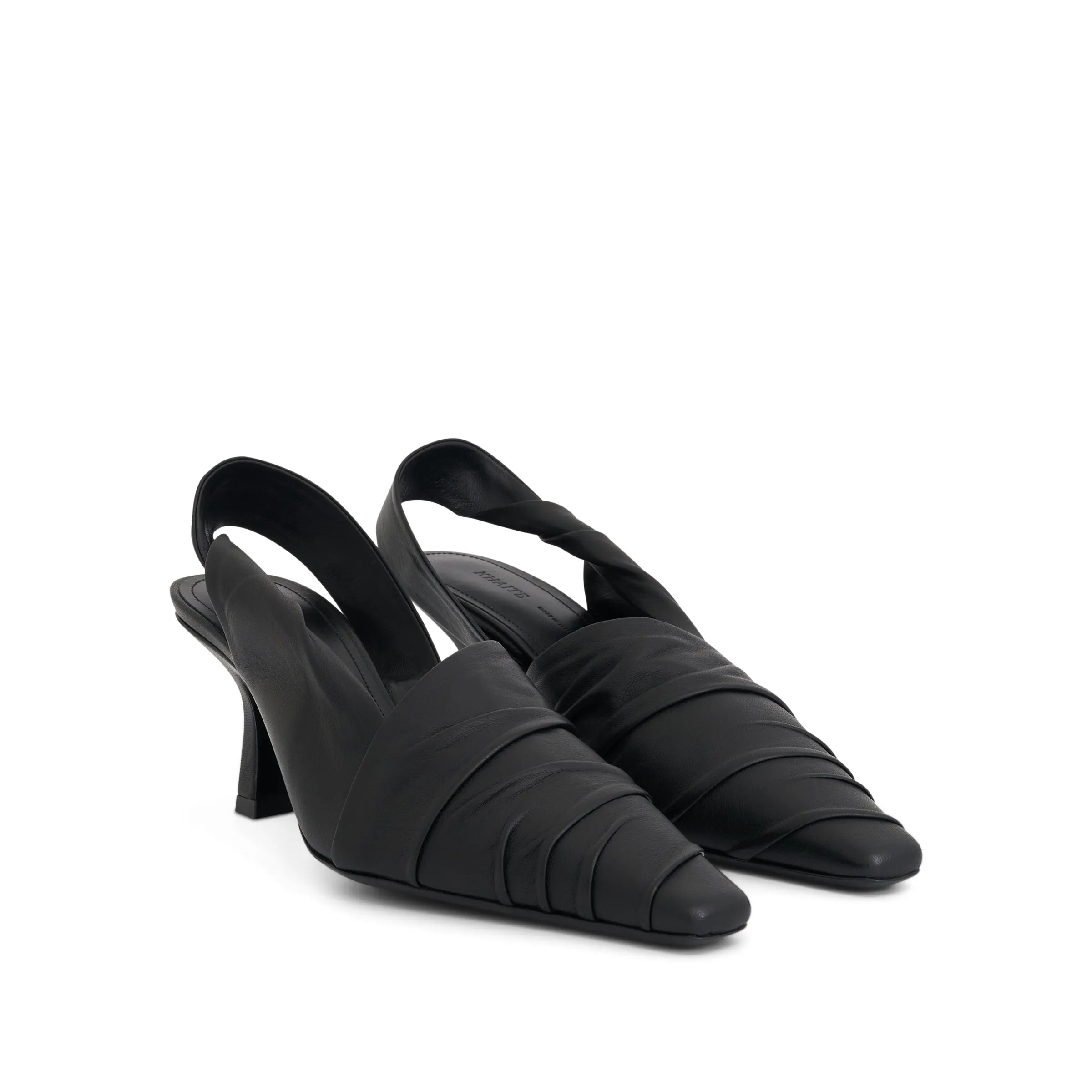 Water Slingback Pump in Black sold by MARAIS product image thumbnail 2