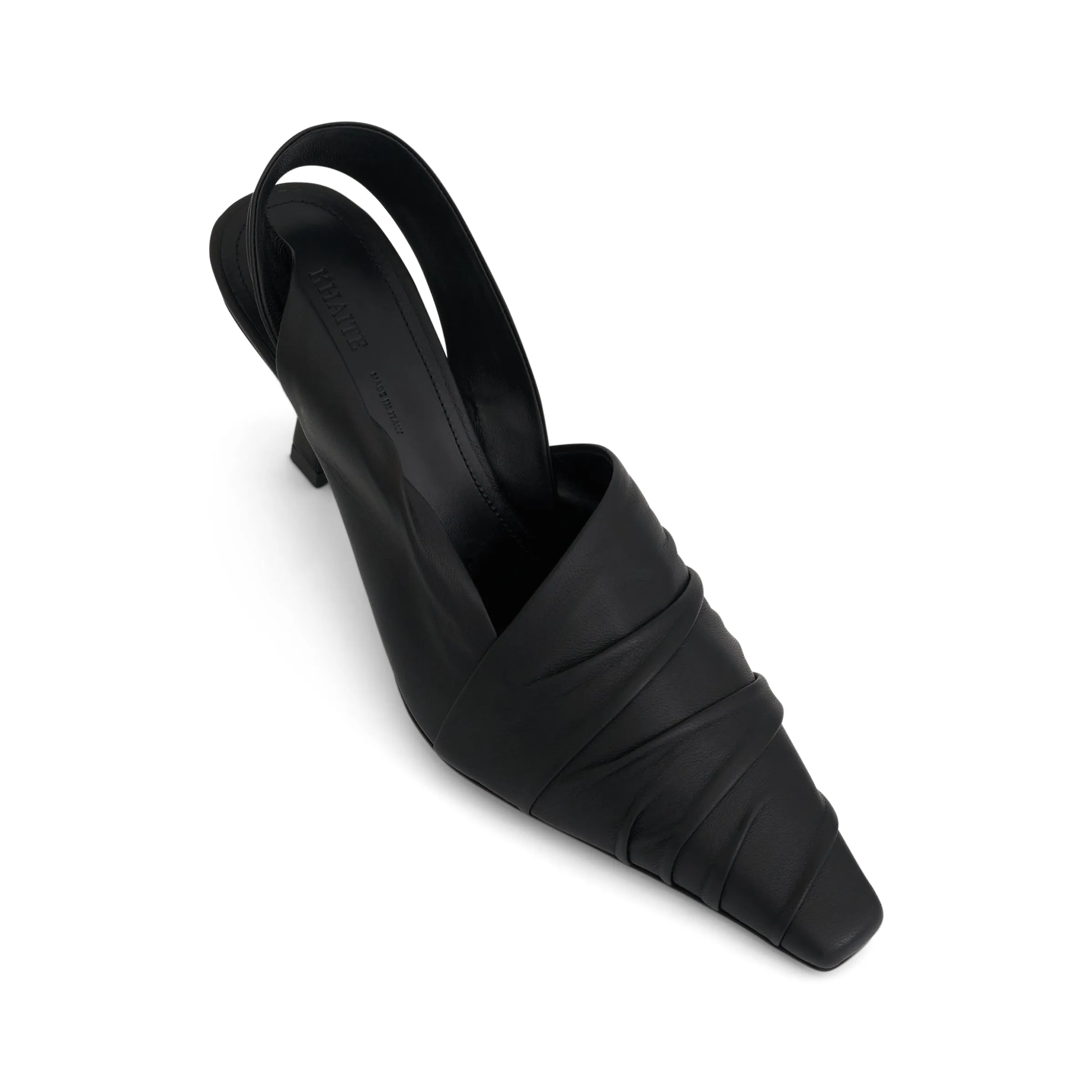 Water Slingback Pump in Black sold by MARAIS product image thumbnail 3