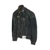 Combination Denim Jacket in Indigo sold by MARAIS