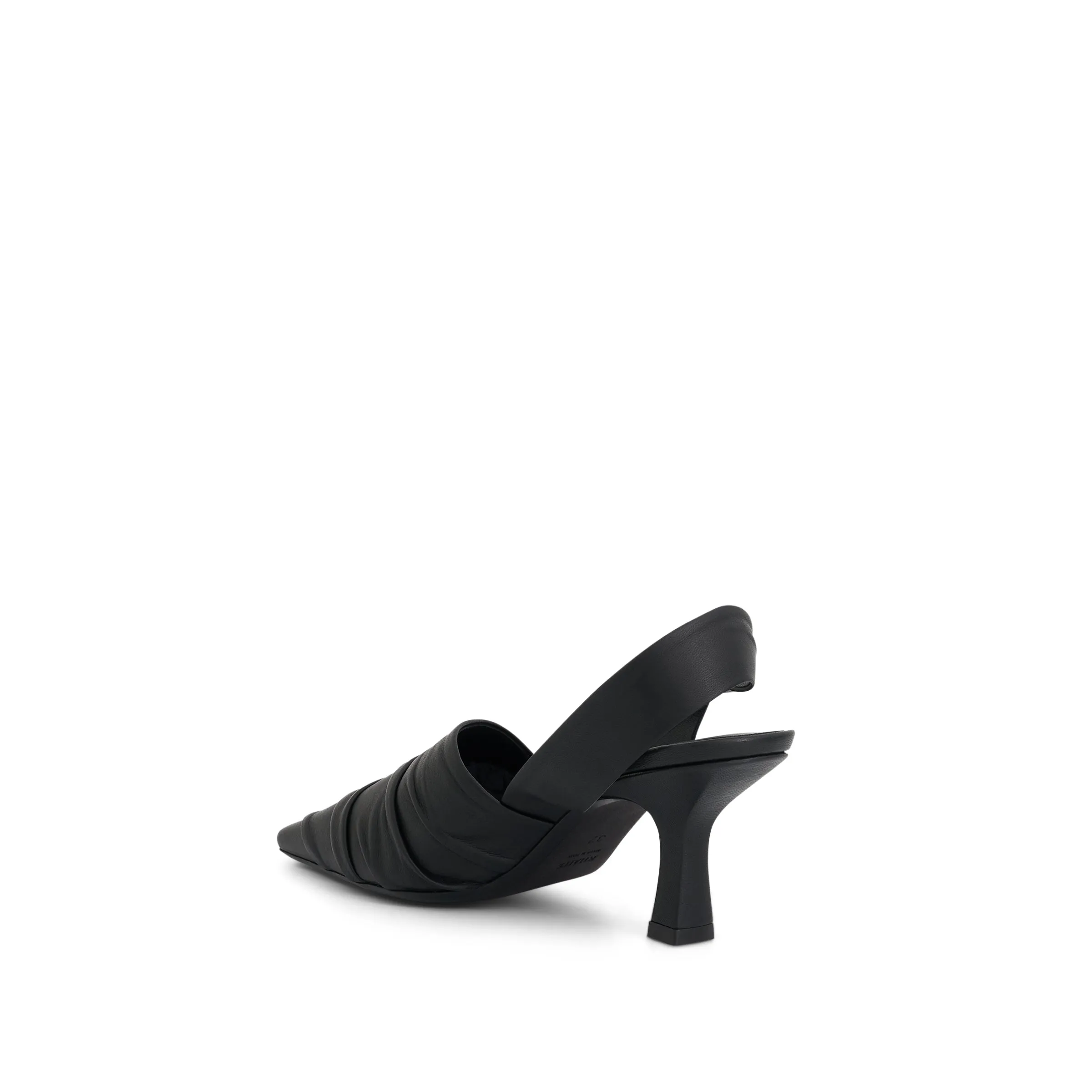 Water Slingback Pump in Black sold by MARAIS product image thumbnail 4