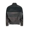 Combination Denim Jacket in Indigo sold by MARAIS