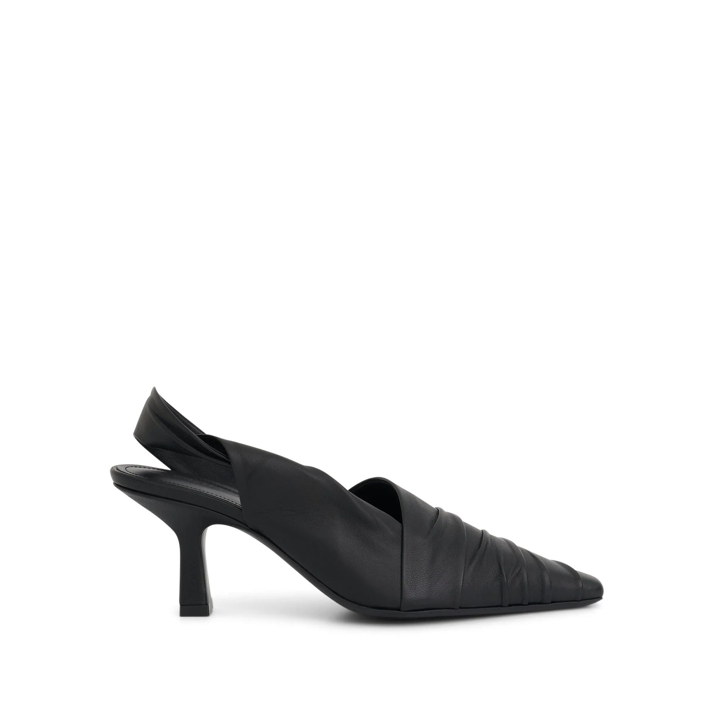 Water Slingback Pump in Black sold by MARAIS