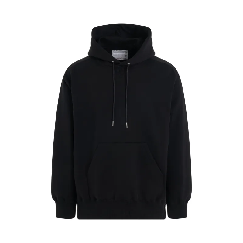Sweat Jersey Hoodie in Black sold by MARAIS