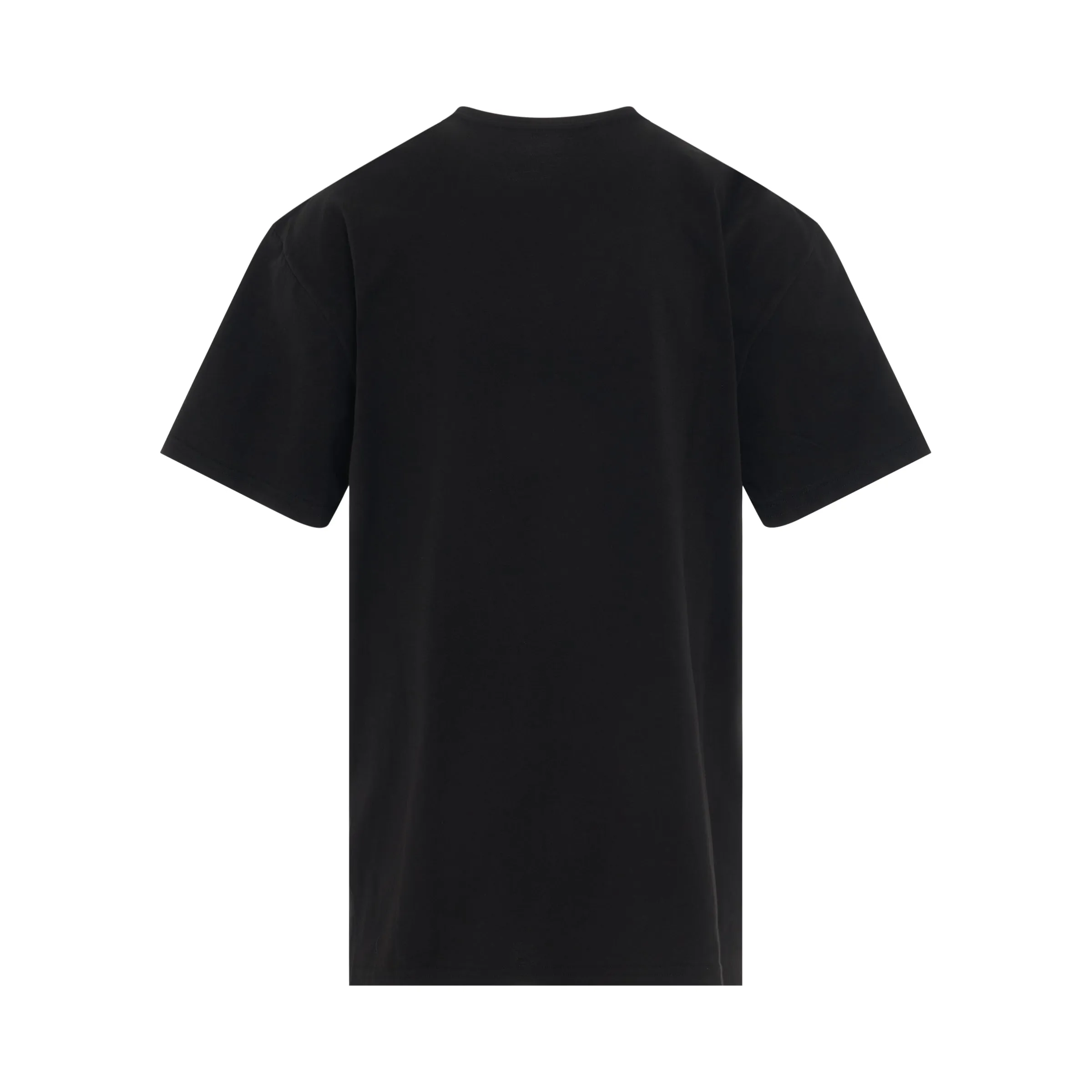 Graffiti Print Logo Long Sleeve T-Shirt in Black sold by MARAIS product image thumbnail 4