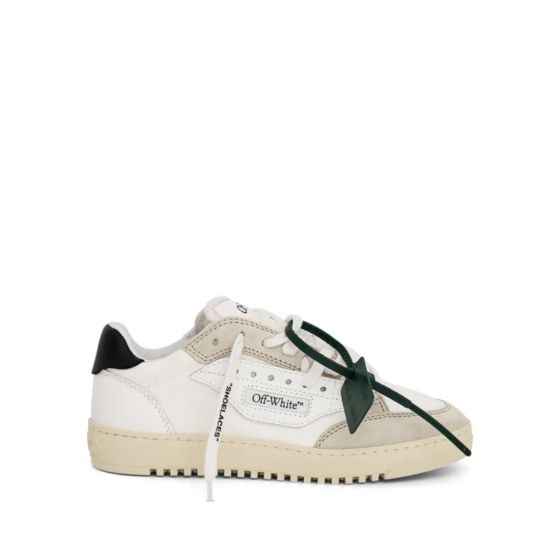 5.0 Sneakers in White/Black made by Off-White