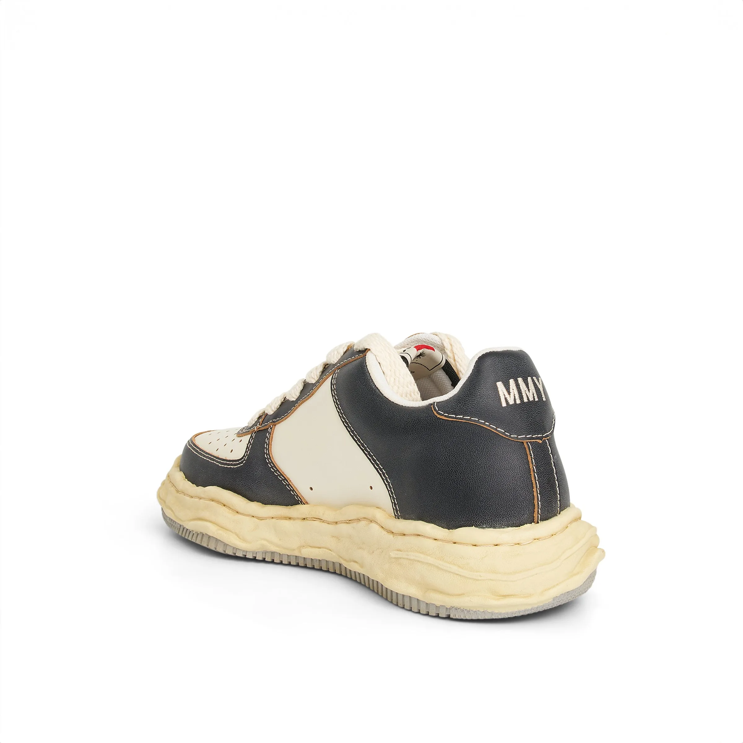 Wayne OG Vintage Sneaker in Black/White sold by MARAIS product image thumbnail 3