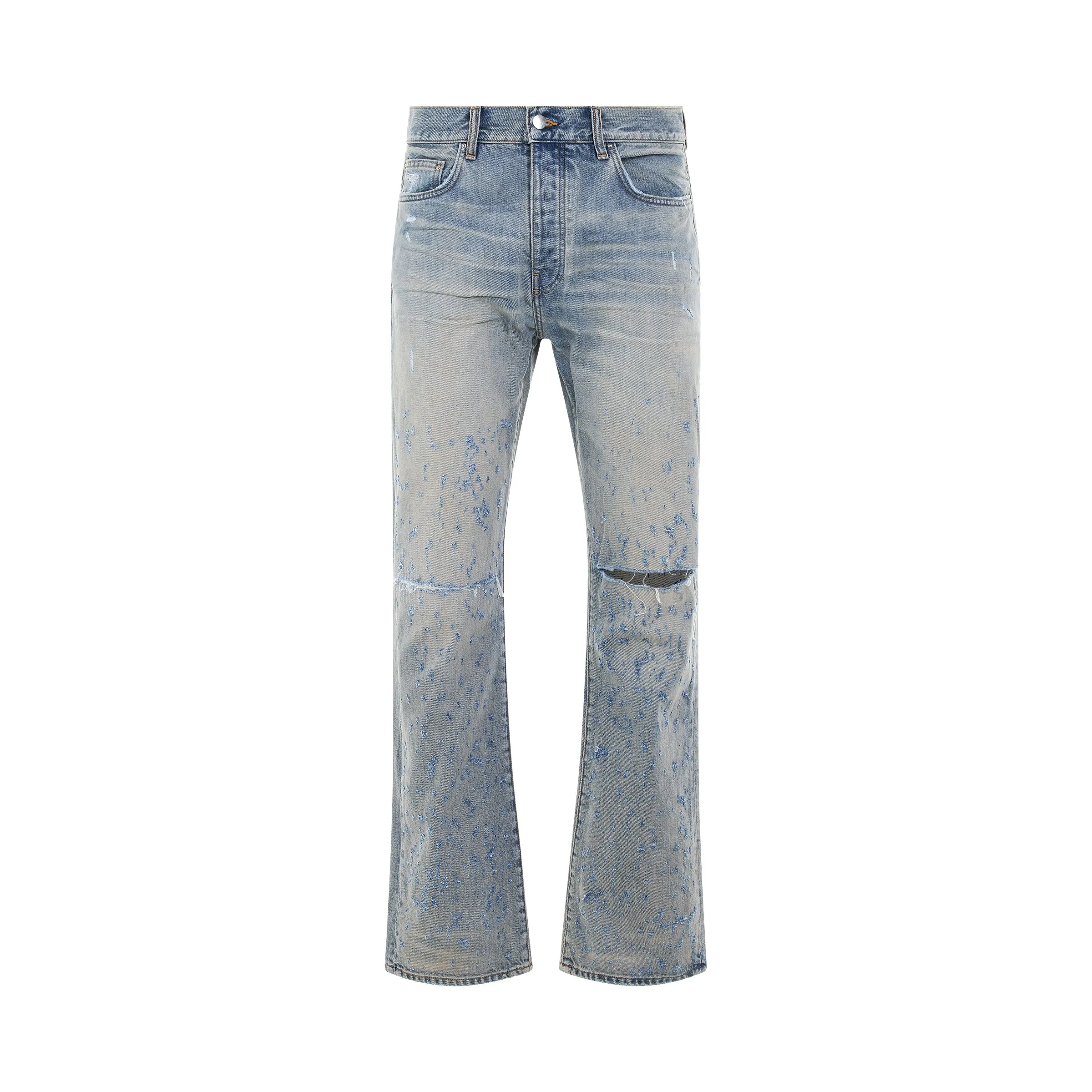 Shotgun Straight Jeans in Antique Indigo sold by MARAIS