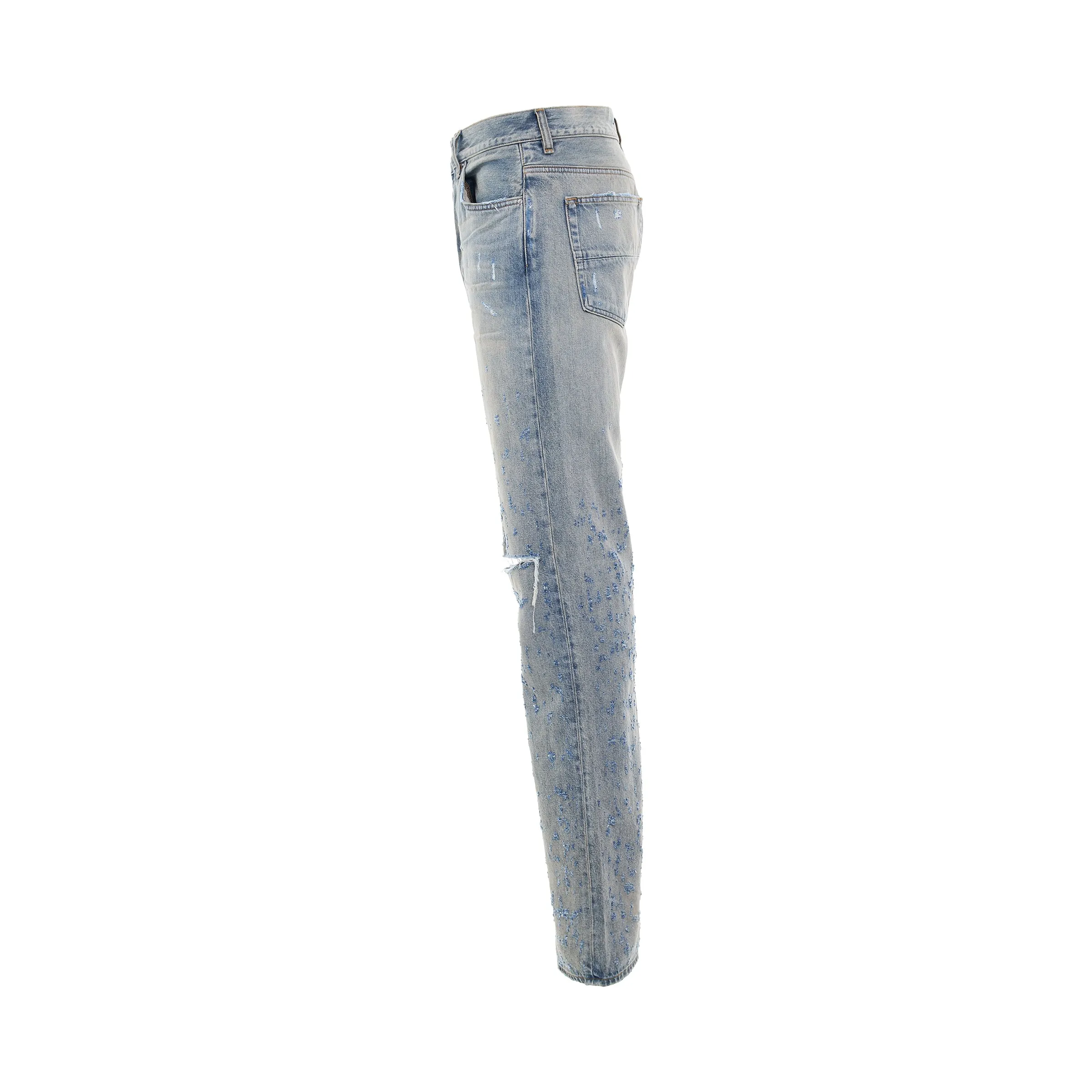 Shotgun Straight Jeans in Antique Indigo sold by MARAIS product image thumbnail 3