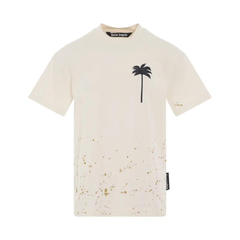 PXP Painted Classic T-Shirt in Butter/Black sold by MARAIS