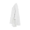 Cotton Poplin Dress in White sold by MARAIS
