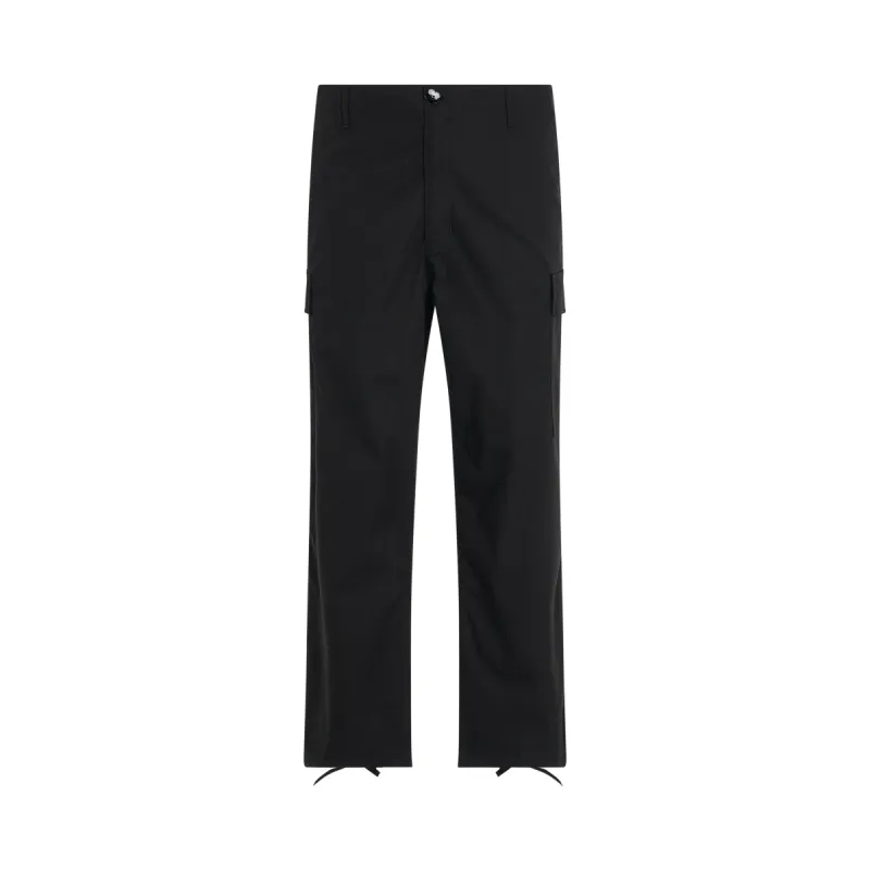 Cargo Workwear Pants in Black sold by MARAIS