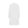 Cotton Poplin Dress in White sold by MARAIS