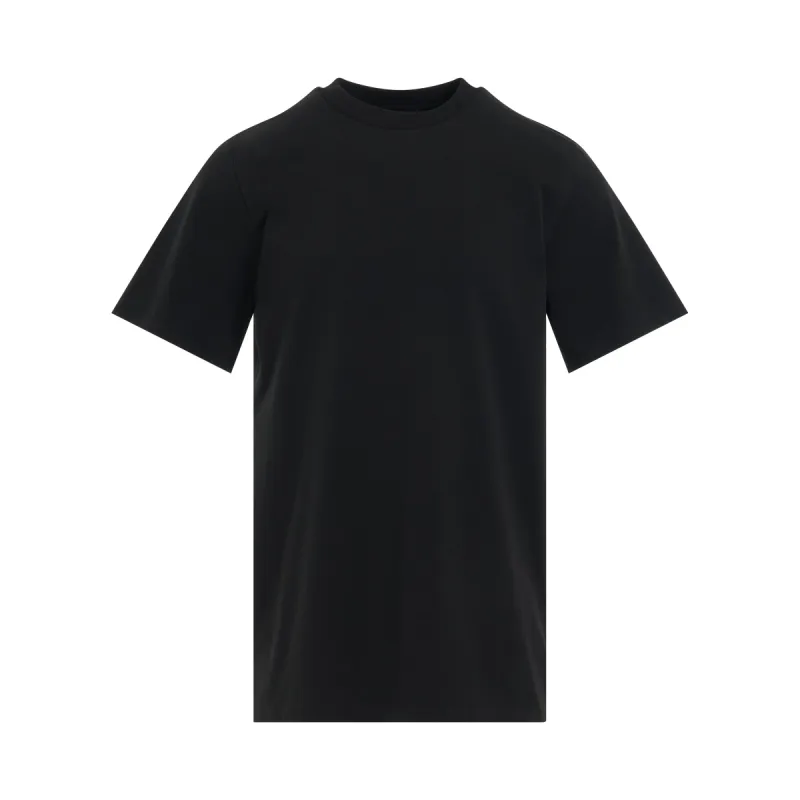 Plain Loose Fit T-Shirt in Black sold by MARAIS