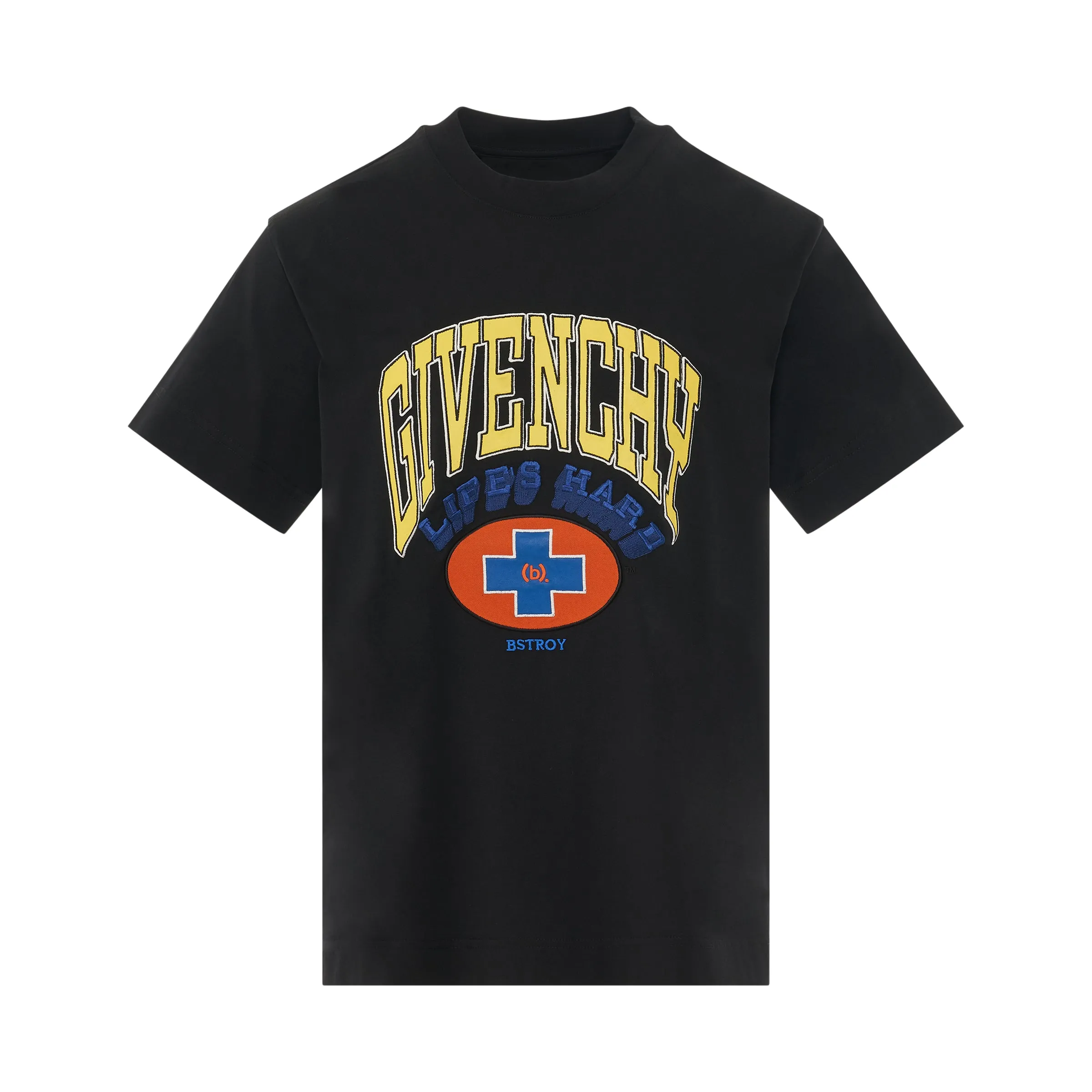 BSTROY Global Peace T-Shirt in Black sold by MARAIS