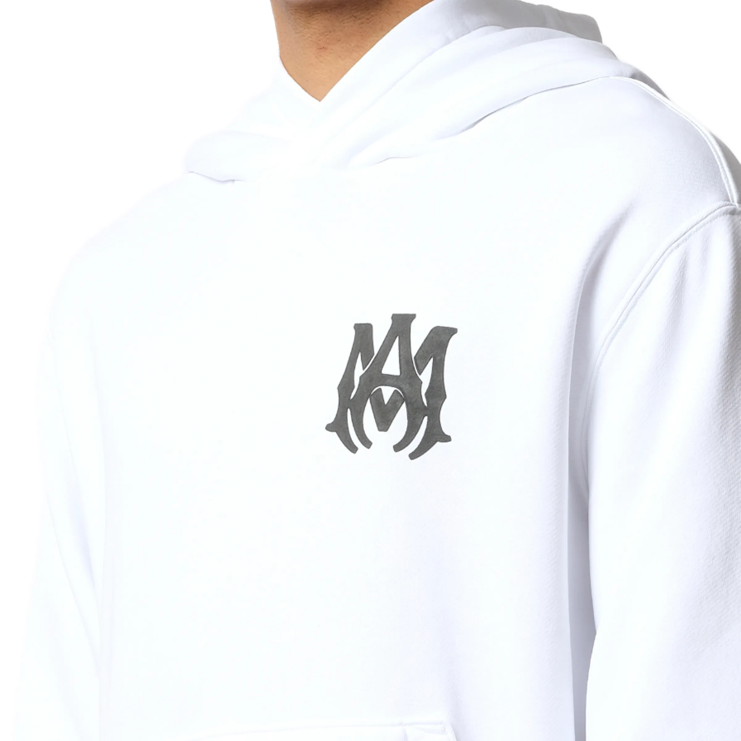 MA Core Logo Hoodie in White sold by MARAIS product image thumbnail 3