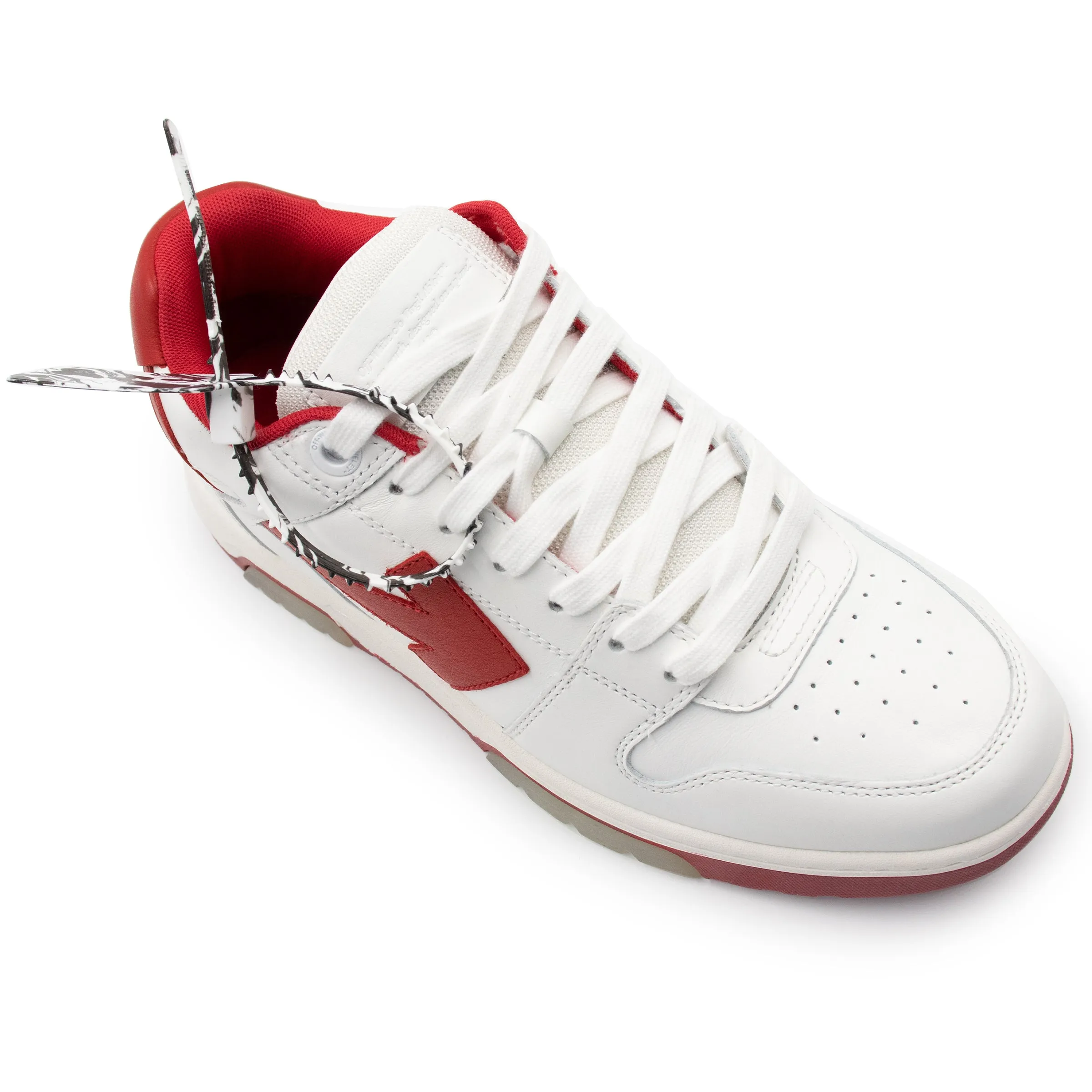 Out Of Office Low Sneaker in White/Red sold by MARAIS product image thumbnail 4