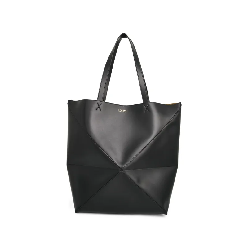 Puzzle Fold Tote XL in Black sold by MARAIS